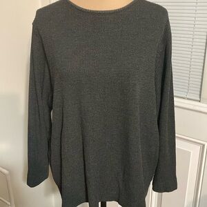 Waffled NY&CO Grey Long Sleeve